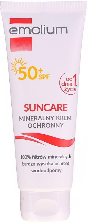 Минеральный защитный крем Emolium Suncare Mineral SPF50+ для сухой/чувствительной кожи 50 мл