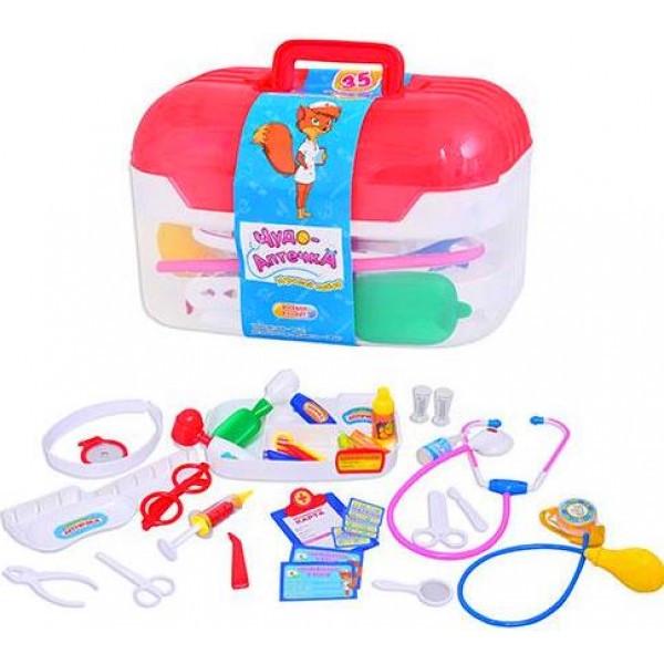 Дитячий ігровий набір LimoToy Чудо аптечка Різнокольоровий (М 0460)