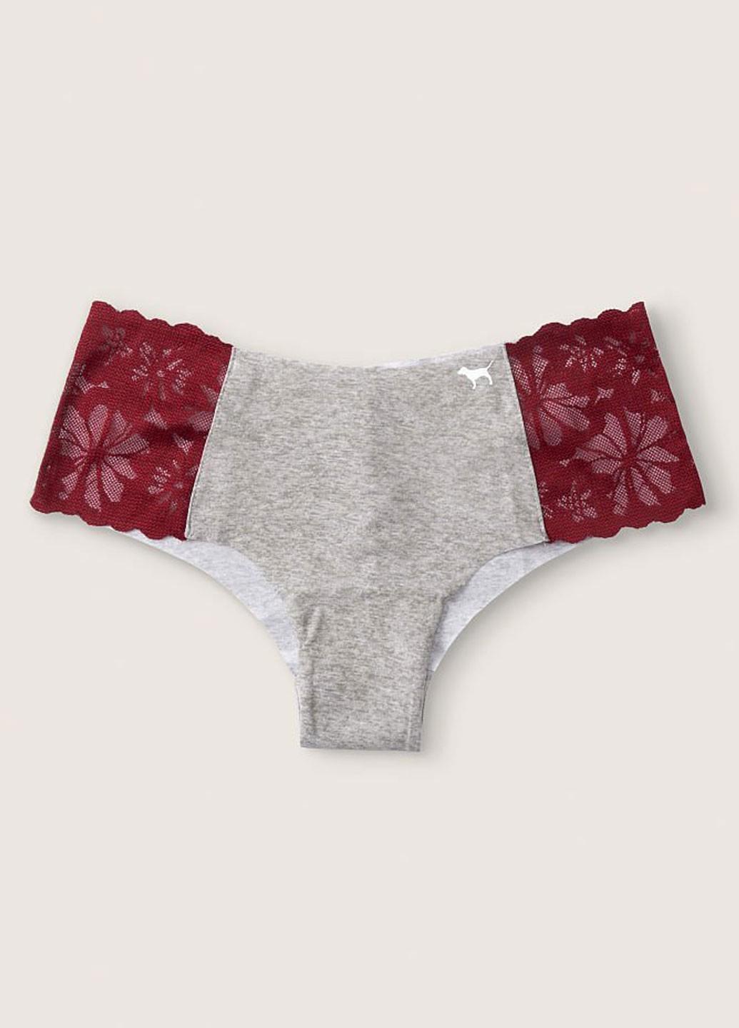 Женские трусы Victoria's Secret 7040000406118QB3S S Серый (44089589)