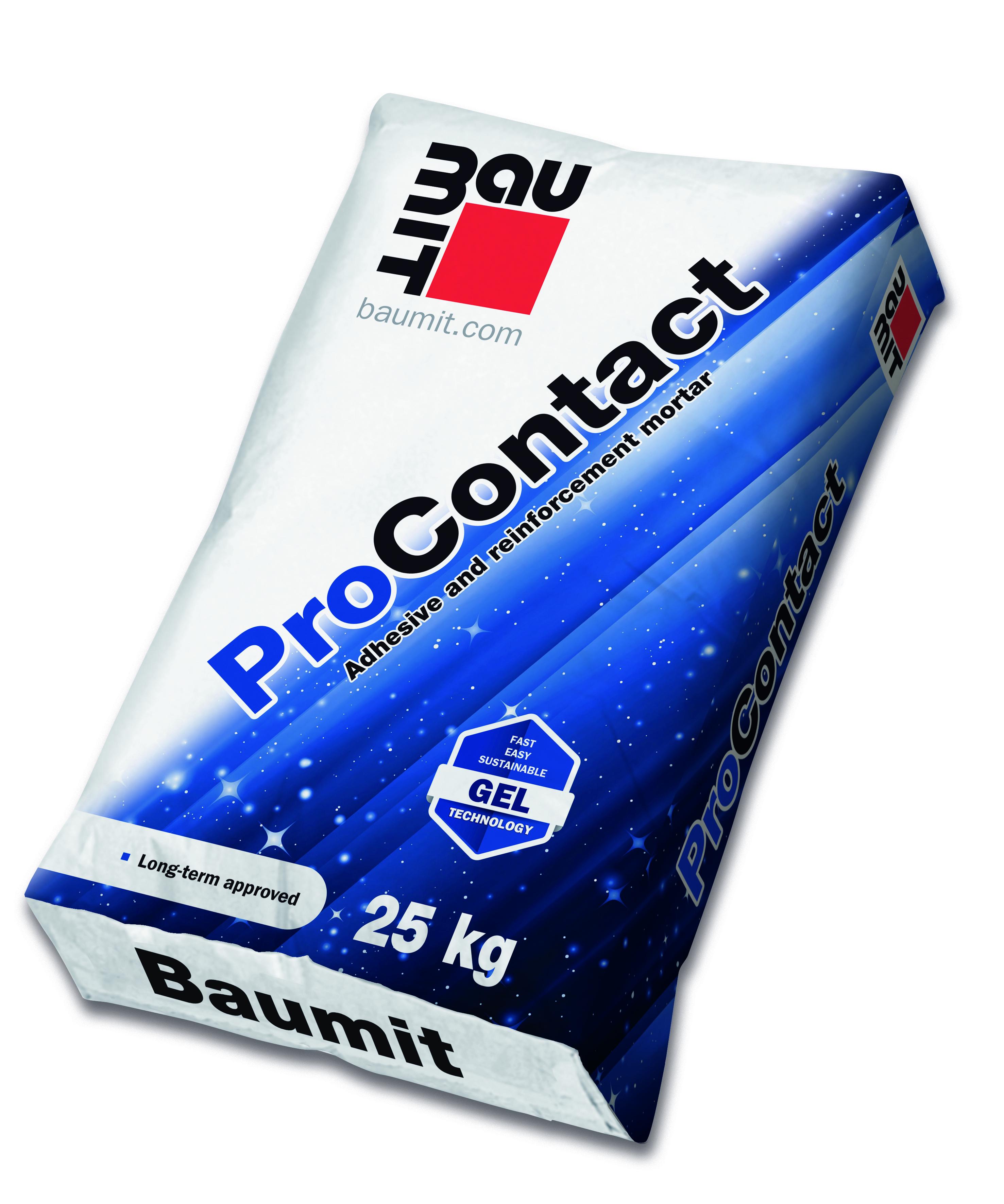 Клей-шпаклівна для теплоізоляції Baumit ProContact професійна 25 кг