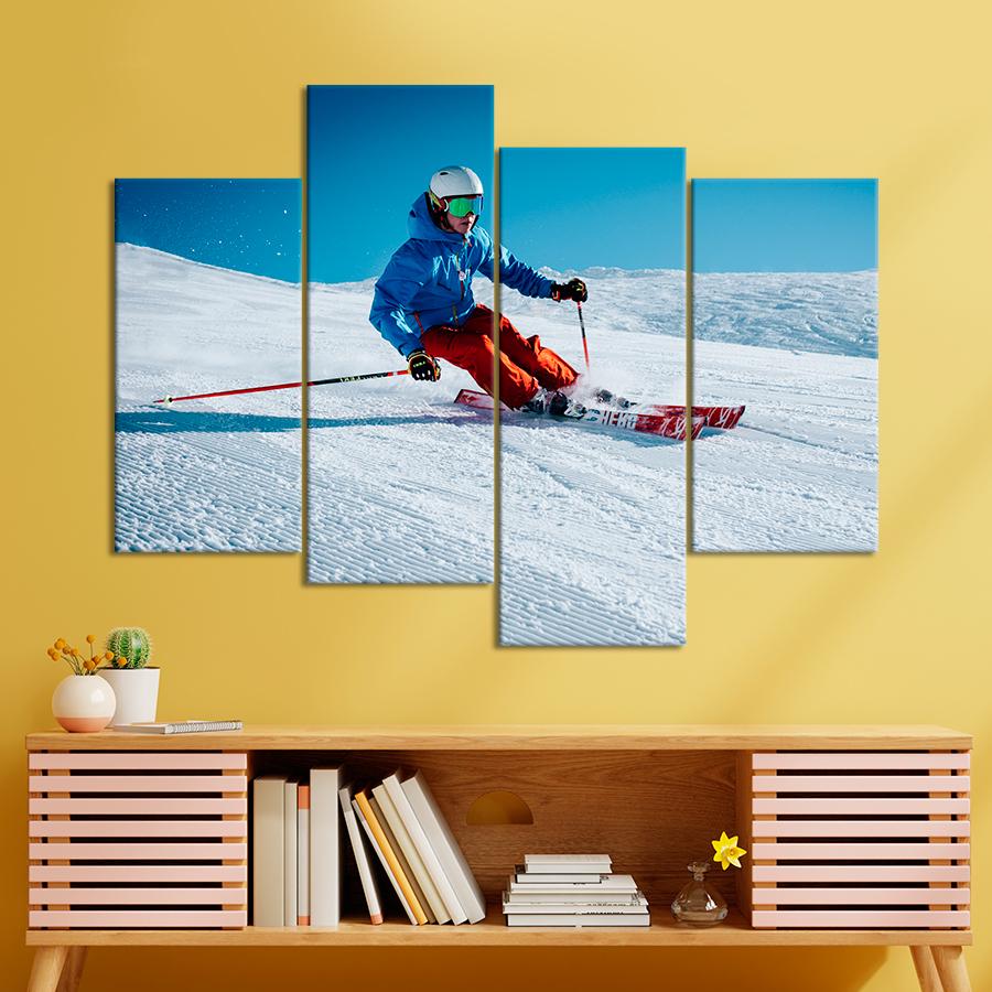 Картина спорт Лыжный спорт 89x56 см (A1253-4)