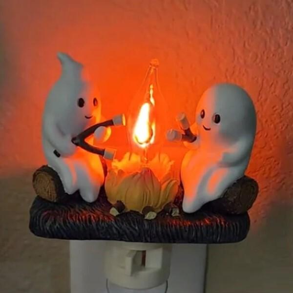 Нічник світлодіодний працює від мережі 220V у формі двох привидів (Y01960) - фото 9 Нічник світлодіодний працює від мережі 220V у формі двох привидів (Y01960) - фото 9