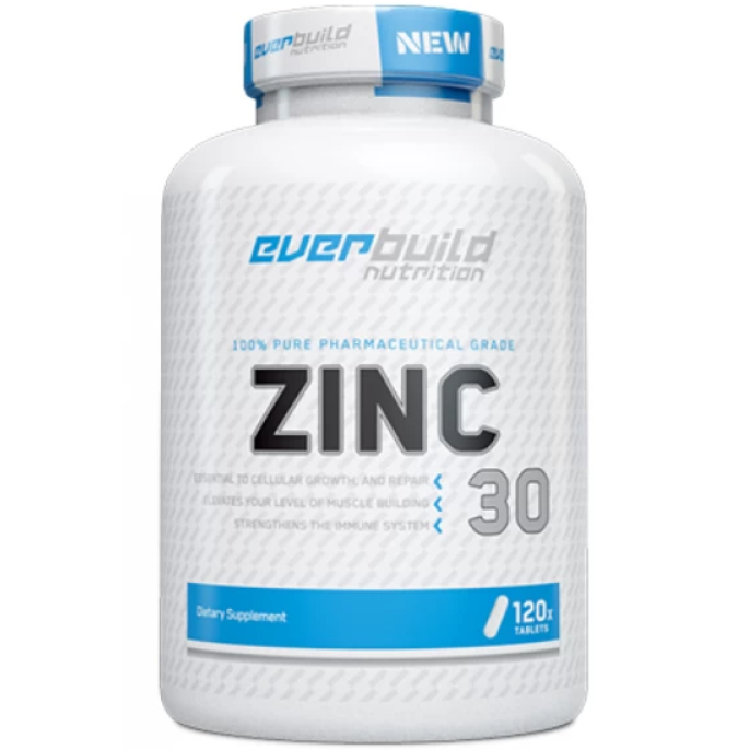 Цинк бисглицинат хелат EverBuild Nutrition Zinc Bisglycinate 30 мг 120 таблеток Цинк бисглицинат хелат EverBuild Nutrition Zinc Bisglycinate 30 мг 120 таблеток