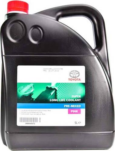 Антифриз Toyota Super LL Coolant Pre-Mixed 5 л Розовый (922)
