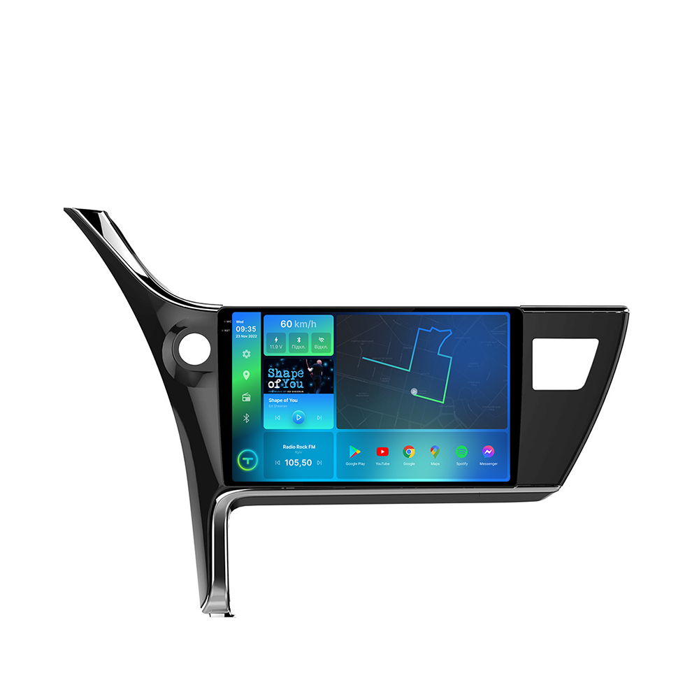 Магнитола штатная Torssen 2K DTS Toyota Corola 17 F10432 4G Carplay DSP (202308546)