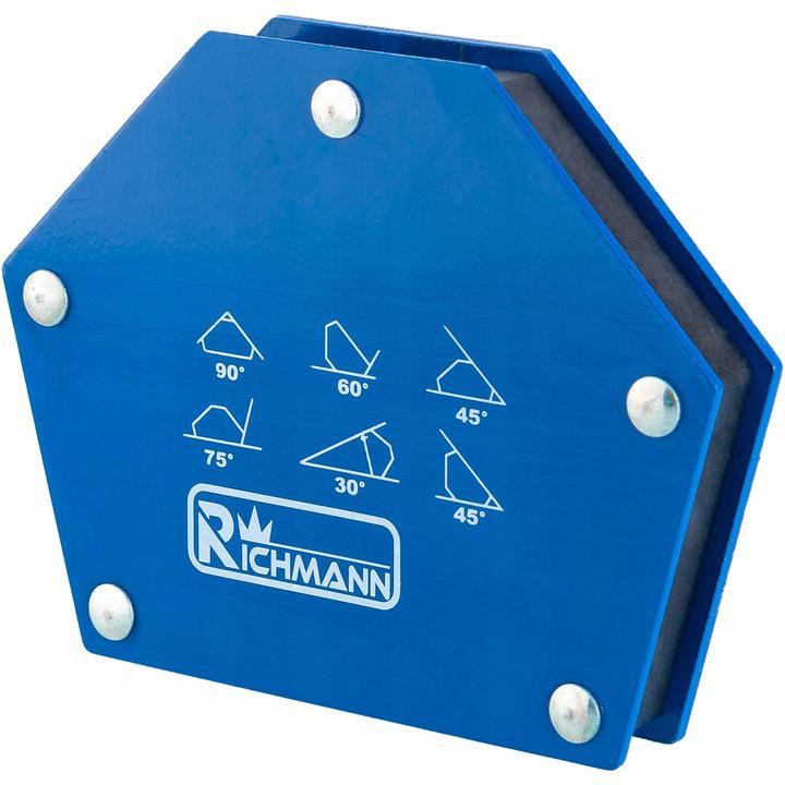 Кутник для зварювання магнітний Richmann C0475 трапеція 12,5 кг на розрив (C0475)