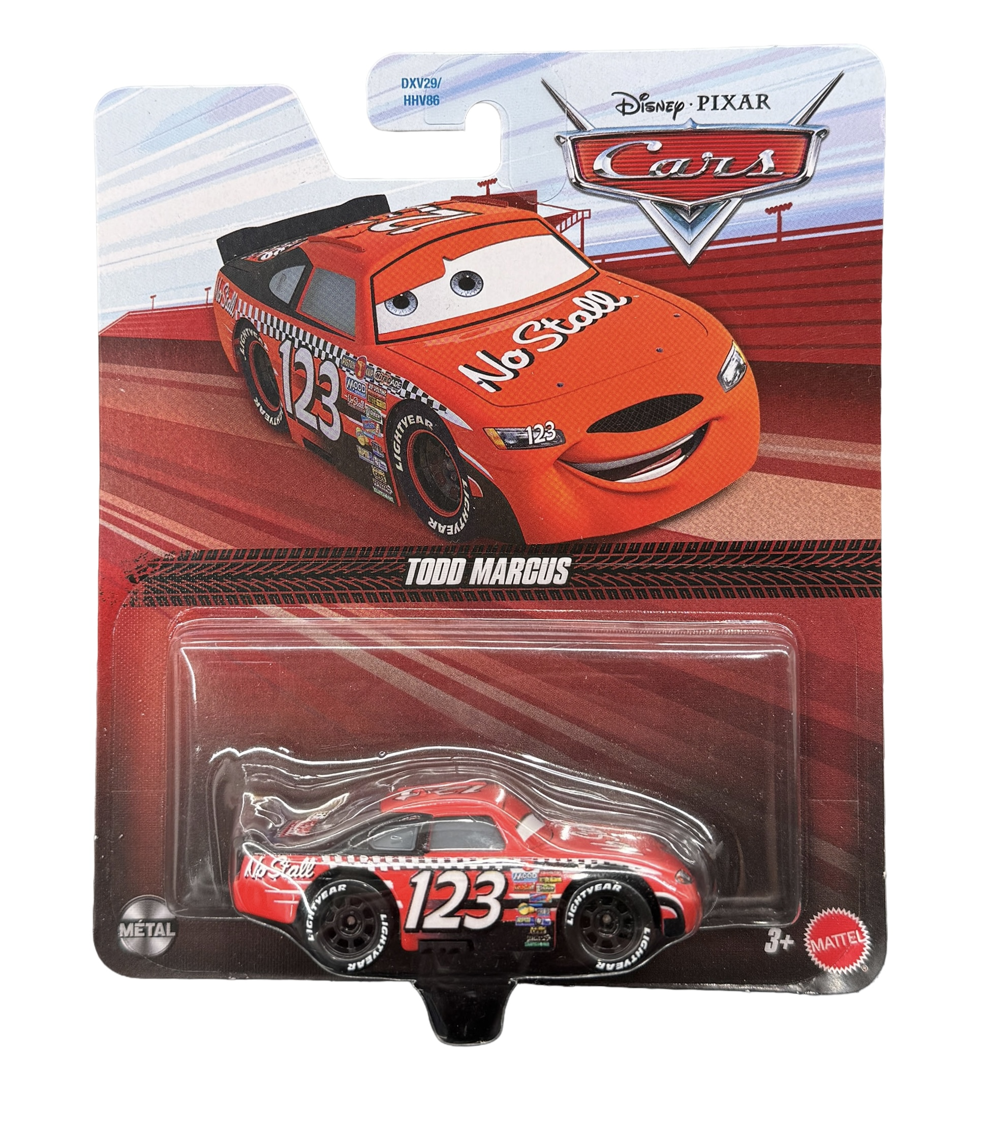 Машинка игрушечная Тачки Todd Marcus Mattel Disney Pixar 2026 (37365683)