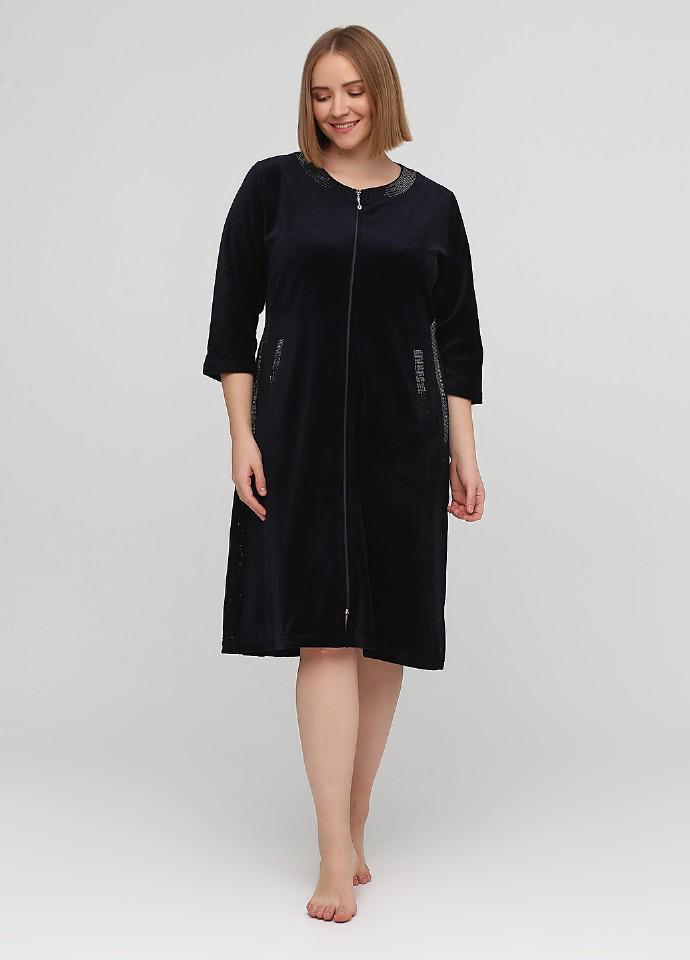 Халат Romeo Life 2XL темно-Синий (3548) Халат Romeo Life 2XL темно-Синий (3548)