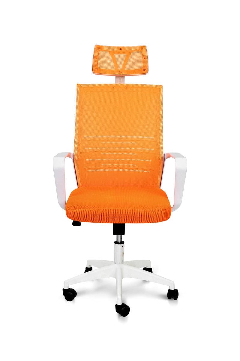 Стул офисный компьютерный Мікс Меблі Зум Оранжевый - фото 2 Стул офисный компьютерный Мікс Меблі Зум Оранжевый - фото 2
