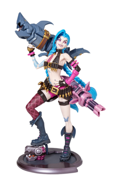 Статуэтка Jinx League of Legends 32 см (LOL 22. 38)