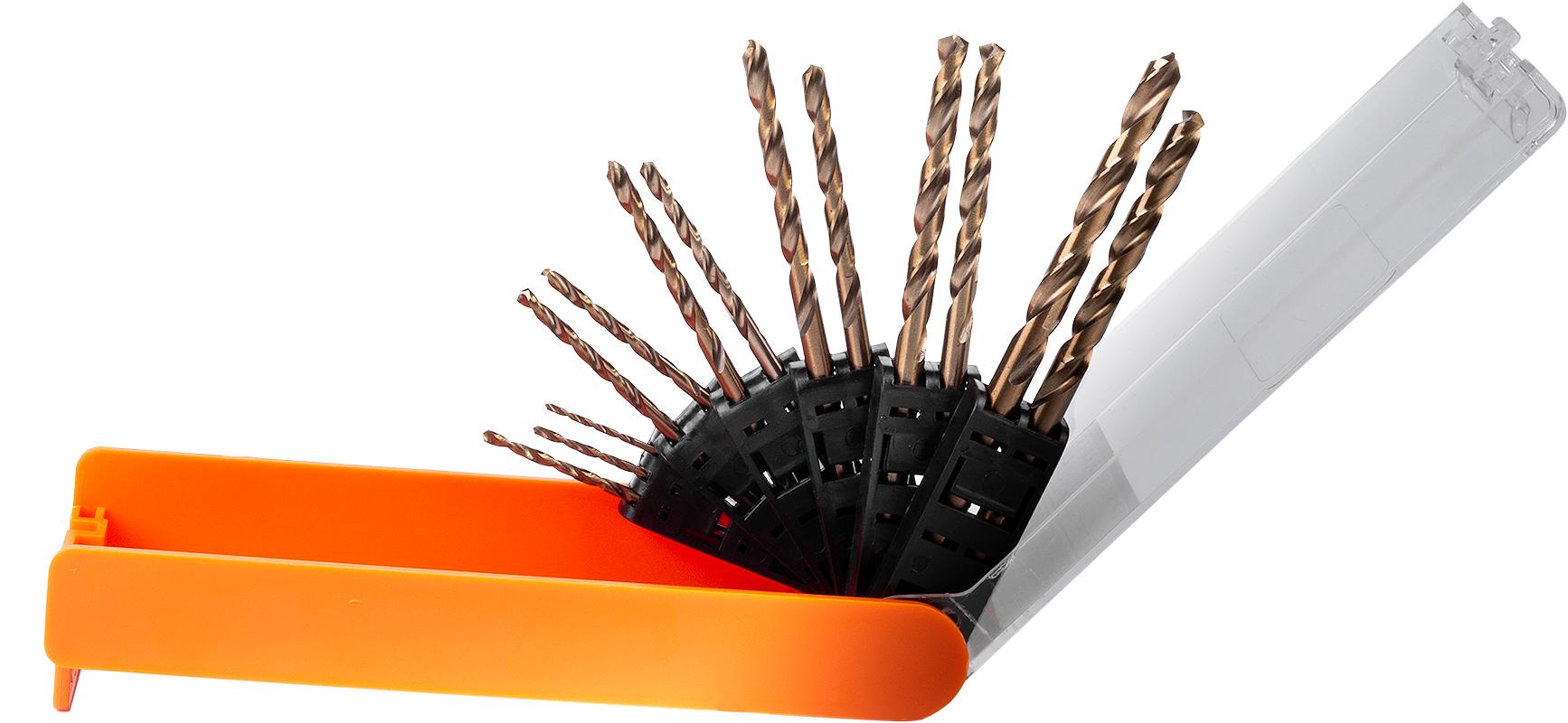 Набір кобальтових свердел по металу Richmann HSS 1,5 - 6,5 мм 13 шт. (C9800) - фото 4 Набір кобальтових свердел по металу Richmann HSS 1,5 - 6,5 мм 13 шт. (C9800) - фото 4