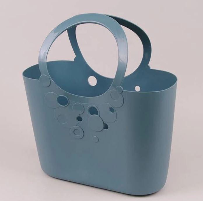 Сумка пластиковая Lily 40 см Джинс (31454215)