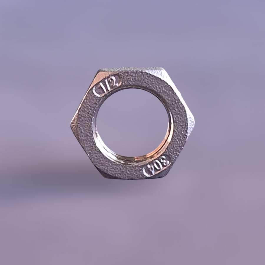 Контргайка різьбова шестигранна AISI304 BSPP DIN 431 ДСТУ 8969-75 нержавіюча сталь DN15 1/2" (29203352) - фото 12 Контргайка різьбова шестигранна AISI304 BSPP DIN 431 ДСТУ 8969-75 нержавіюча сталь DN15 1/2" (29203352) - фото 12