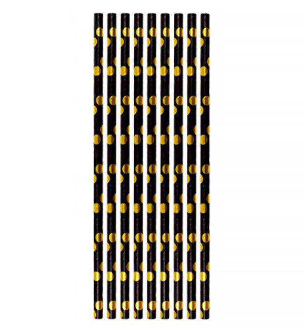 Трубочки коктейльные В горох картон 25 шт. Черный (1355987) - фото 2 Трубочки коктейльные В горох картон 25 шт. Черный (1355987) - фото 2