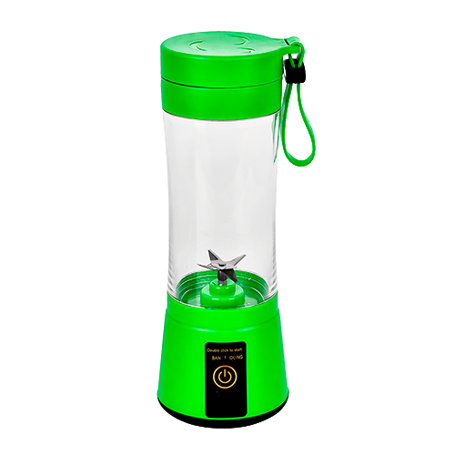 Бутылка-блендер портативная Stenson R32307 USB 380 мл Green (34188146)