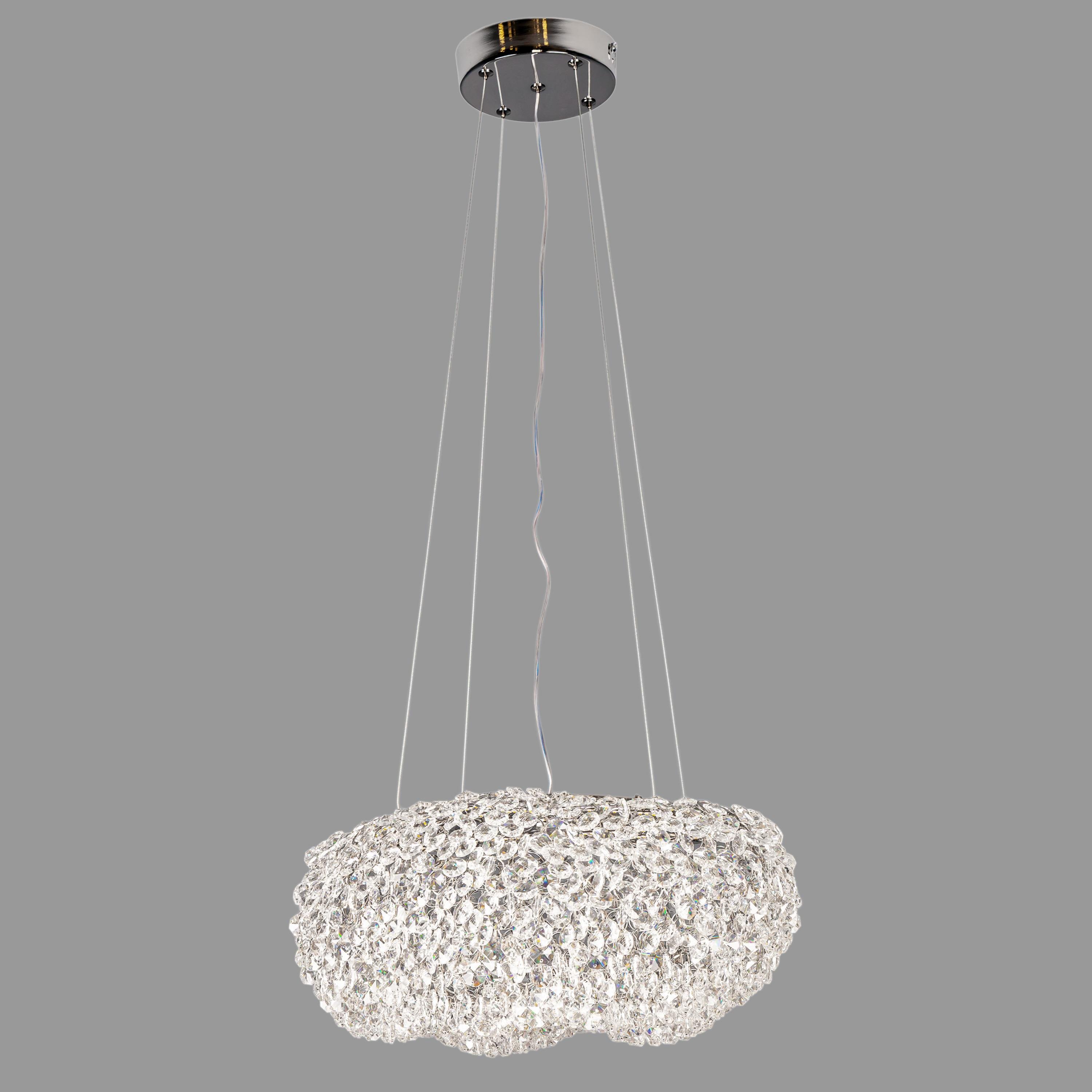 Люстра crystal арт-деко Серебряный/Хром (89-7207 (400) CH) Люстра crystal арт-деко Серебряный/Хром (89-7207 (400) CH)