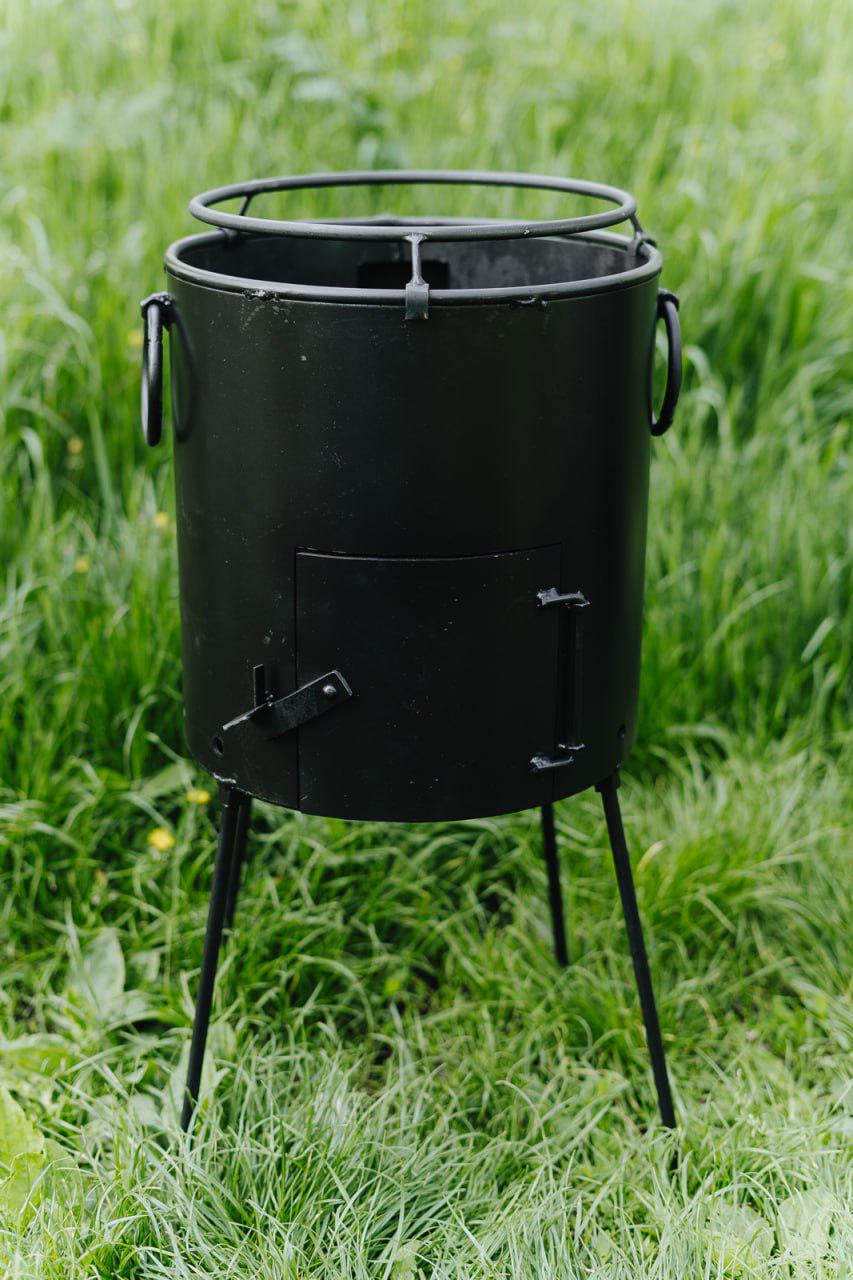 Печь под казан GrillKov без дымохода d 35 см (B - 2118-35g) Печь под казан GrillKov без дымохода d 35 см (B - 2118-35g)