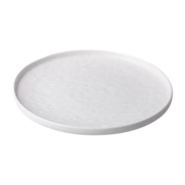 Тарілка для сервірування у скандинавському стилі YIWU керамічна 25 см Білий (147-107-HP-7-732) - фото 3 Тарілка для сервірування у скандинавському стилі YIWU керамічна 25 см Білий (147-107-HP-7-732) - фото 3