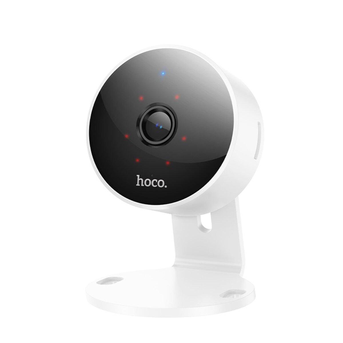 Камера відеоспостереження IP Hoco D7 Indoor HD camera Wi-Fi 2,4 ГГц 2560x1440 White (6942007643580)