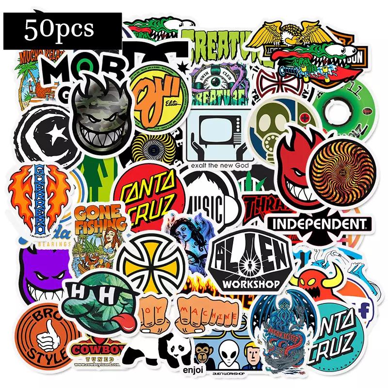 Набір наклейок Skateboarding 50 шт. - фото 5 Набір наклейок Skateboarding 50 шт. - фото 5