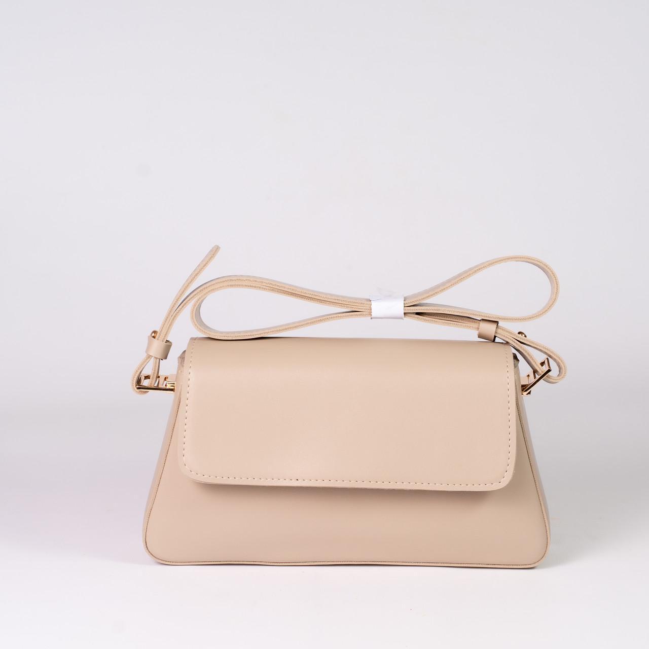 Сумка женская багет XENIA № 26-24 Бежевый - фото 1 Сумка женская багет XENIA № 26-24 Бежевый - фото 1