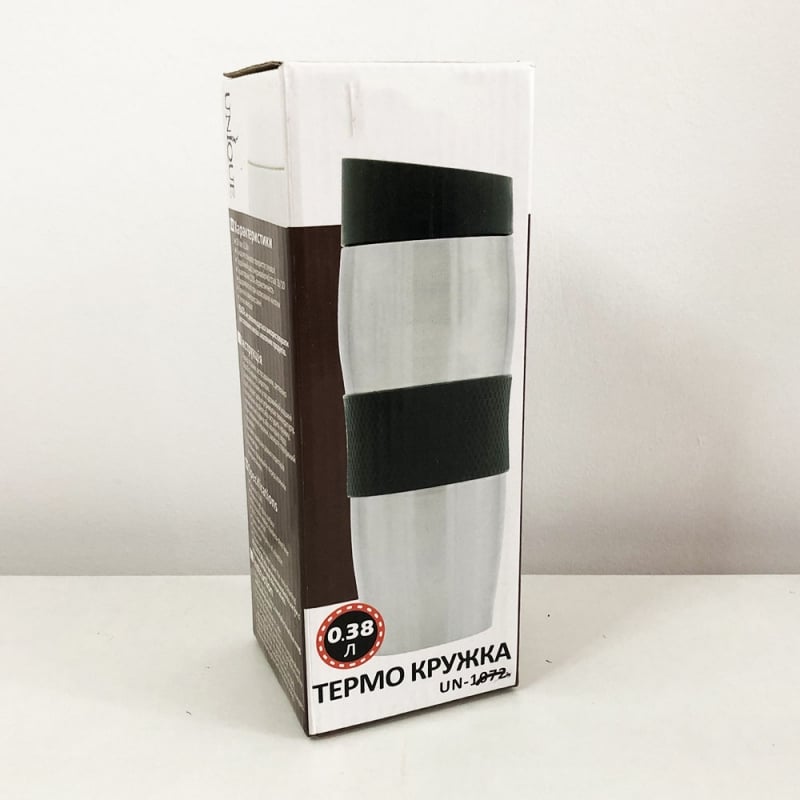 Термокухоль Unique UN-1072 380 мл Blue (23252045) - фото 6 Термокухоль Unique UN-1072 380 мл Blue (23252045) - фото 6