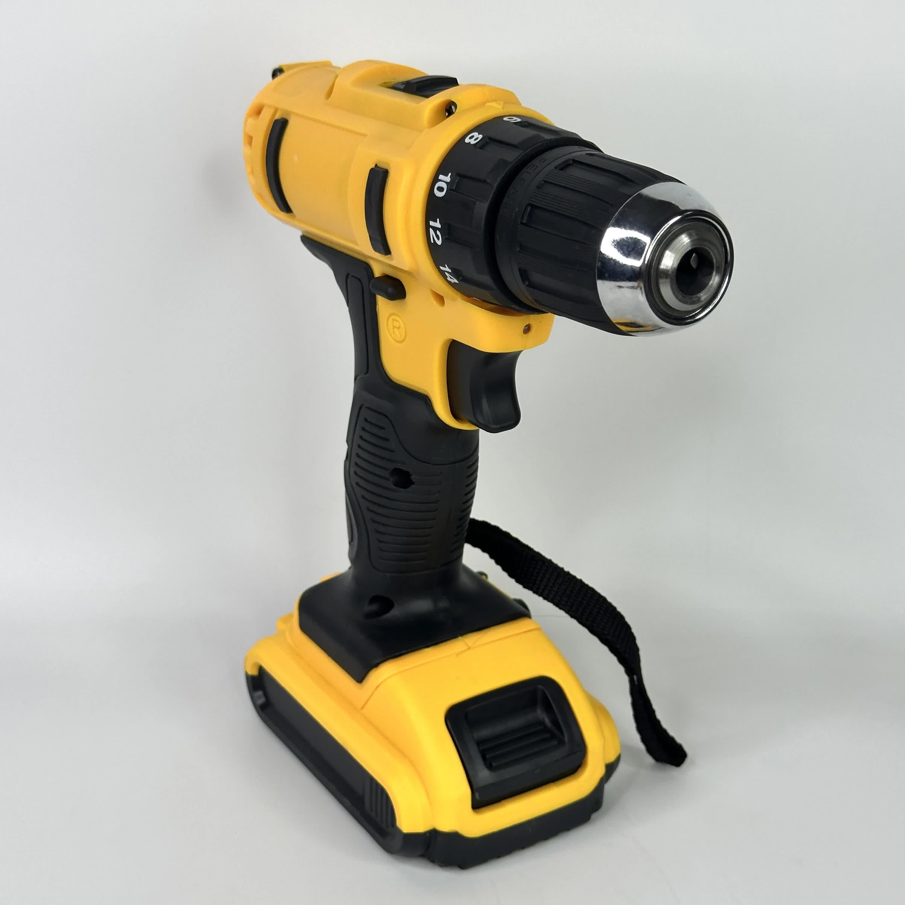 Шуруповерт ударный аккумуляторный с набором инструментов в пластиковом кейсе (25934072) - фото 5 Шуруповерт ударный аккумуляторный с набором инструментов в пластиковом кейсе (25934072) - фото 5