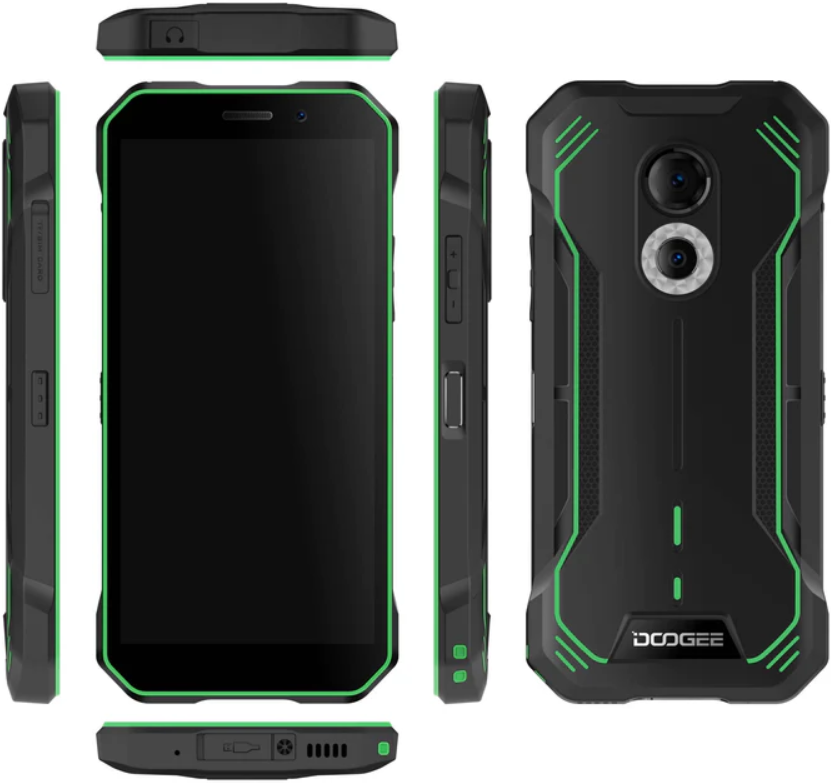 Смартфон Doogee S51 4/64Gb Vibrant Green - фото 4