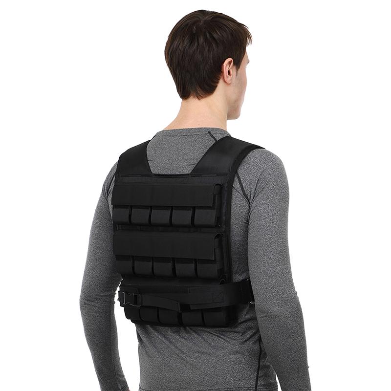 Жилет обтяжувач TA-7815 з регулюванням ваги 30 кг Чорний (56363238) - фото 3 Жилет обтяжувач TA-7815 з регулюванням ваги 30 кг Чорний (56363238) - фото 3