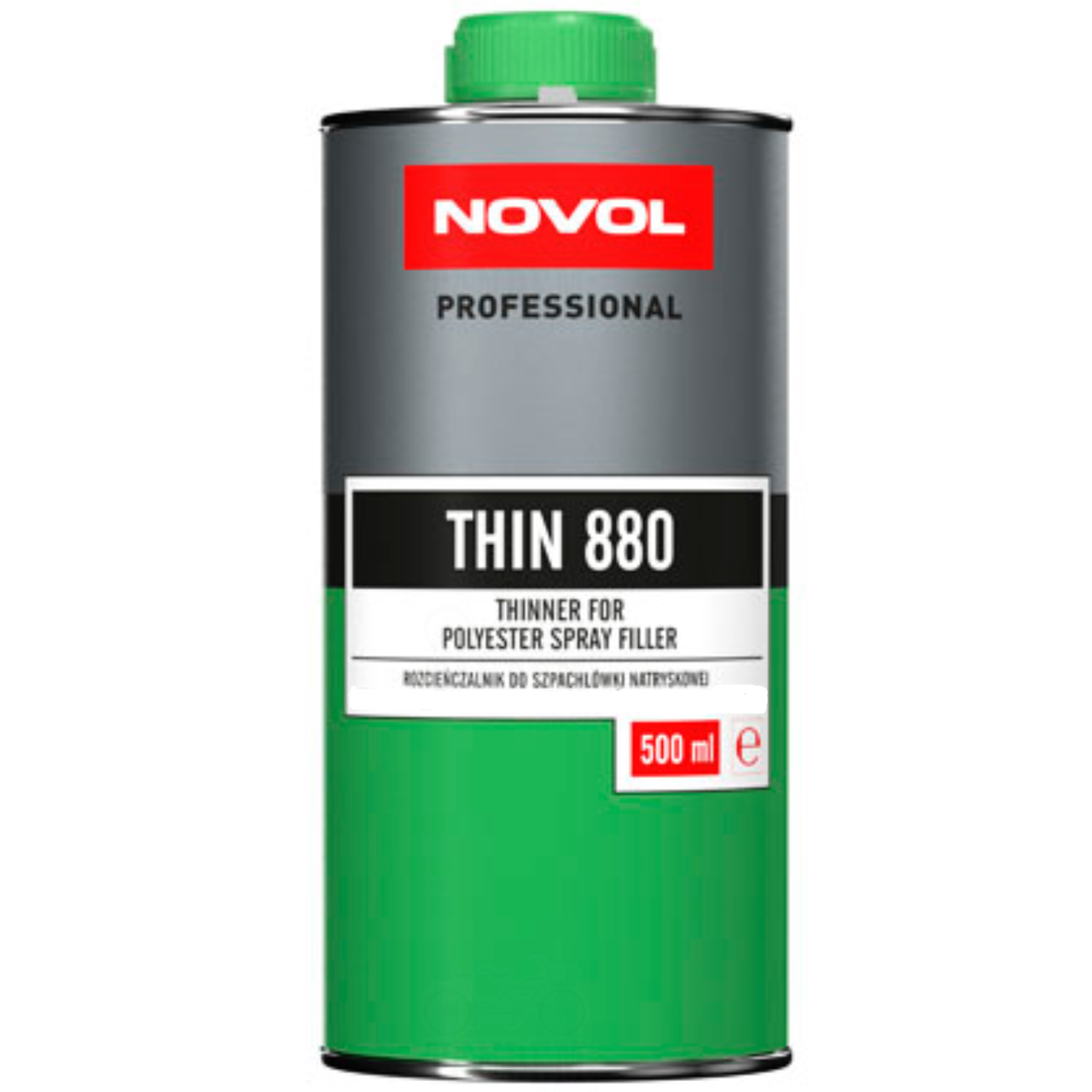 Разбавитель для жидкой шпатлевки NOVOL Thin 880 500 мл