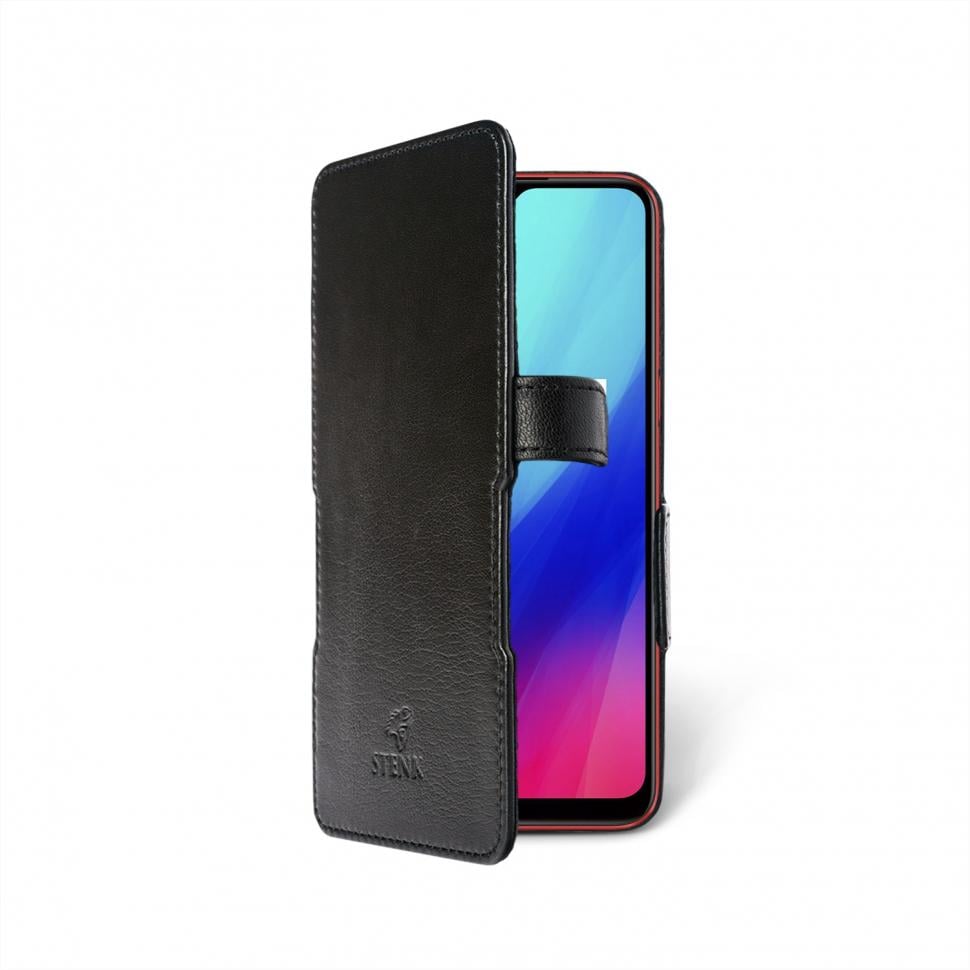Чехол книжка Stenk Prime для Realme C3 Черный (65260)