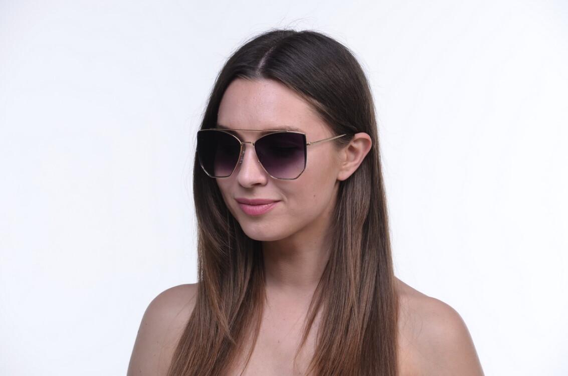 Солнцезащитные очки женские SunGlasses 1915b-g (o4ki-10165) - фото 4 Солнцезащитные очки женские SunGlasses 1915b-g (o4ki-10165) - фото 4