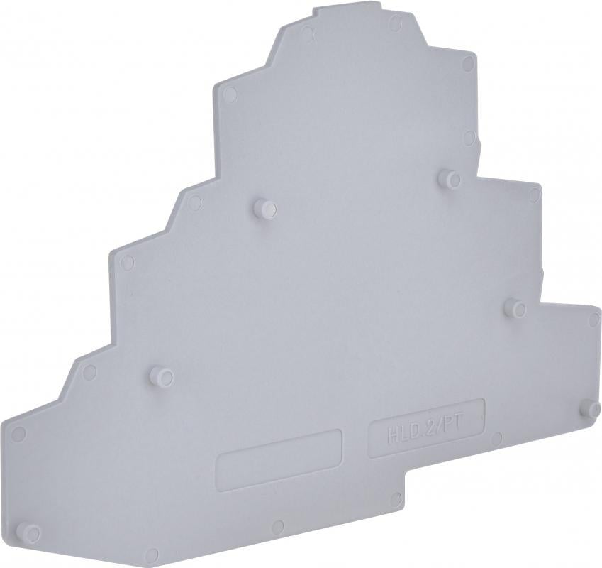 Пластина боковая для наборных клемм ETI ESP3-HLD.2/PT ESP3-HLD.2 Cерый (3903187)