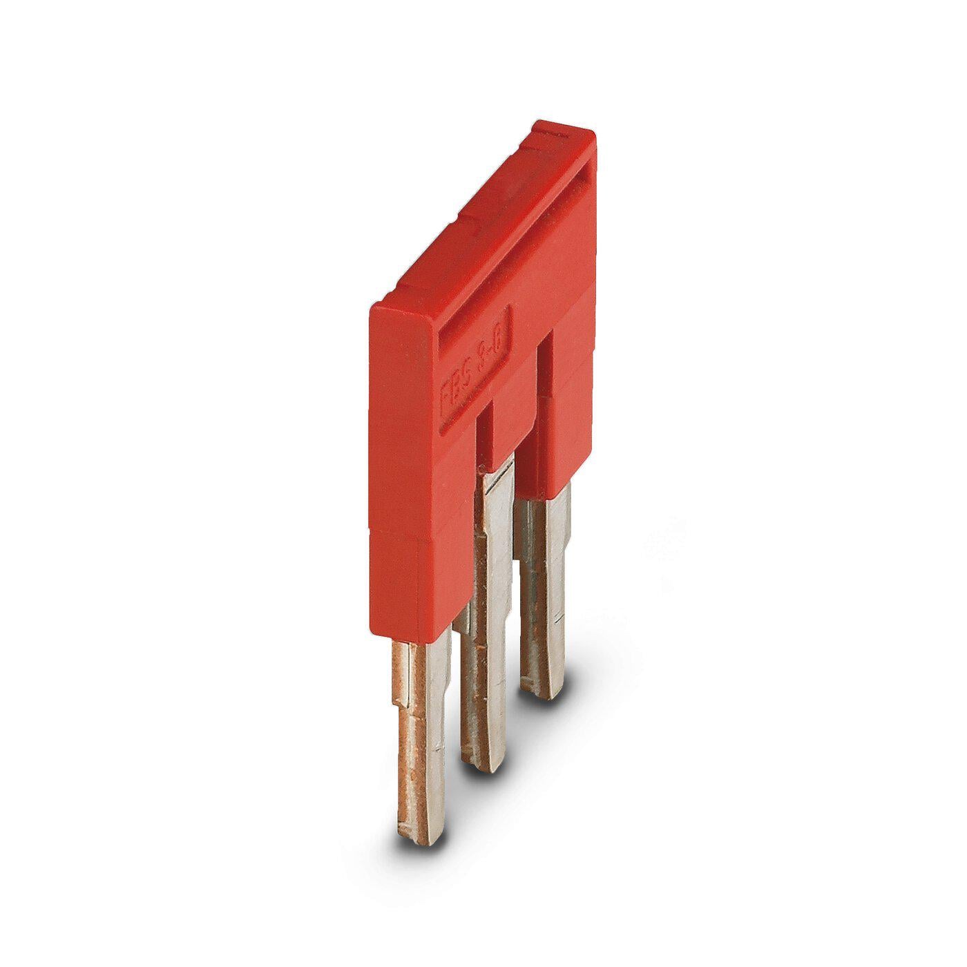 Місток вставний Phoenix Contact FBS 3-6 крок 6,2 мм полюсів 3 Червоний (3030242)