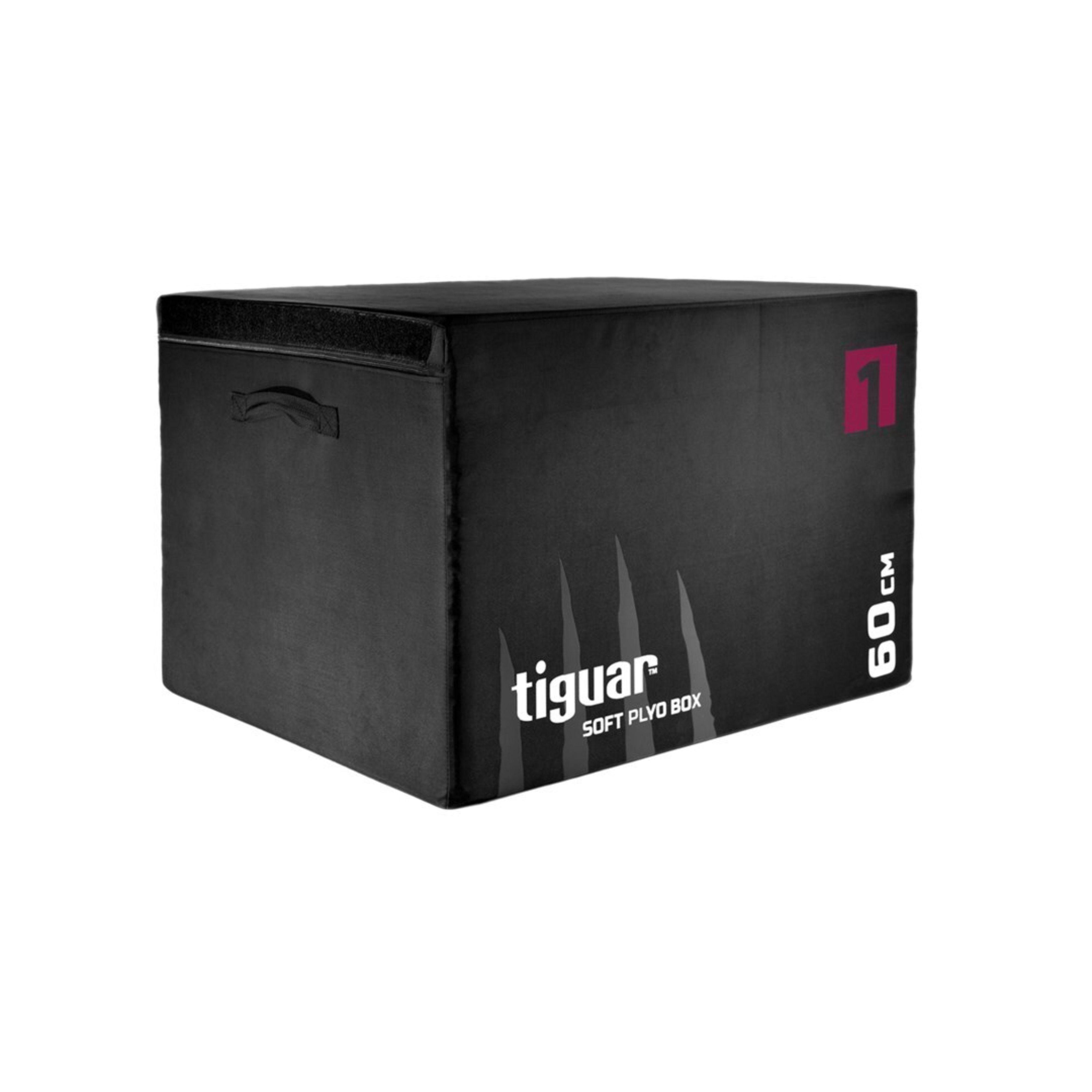 Бокс пліометричний м'який Tiguar Plyo Soft Box для кросфіту/стрибків/функціональних тренувань 60 см (TI-PSB060V2)