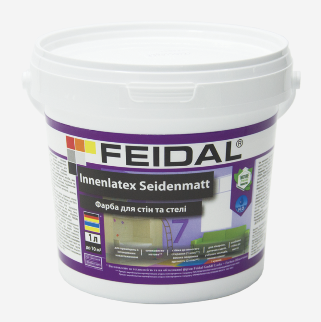 Фарба інтер'єрна Feidal InnenlatexSeidenmatt 1 л (27581759)