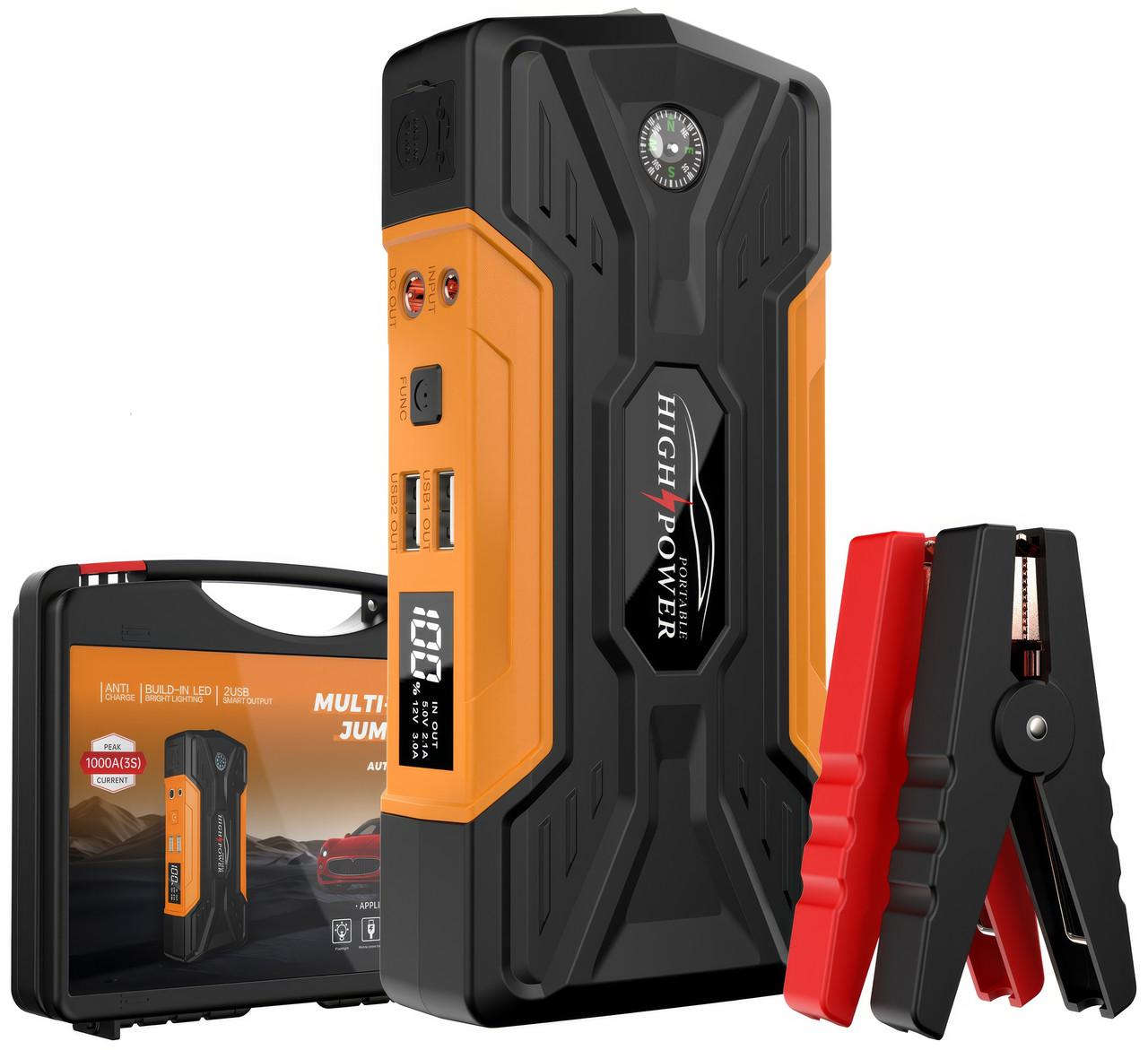 Пускозарядное устройство с большой емкостью QY28 28000 мАч (312eb3b0)