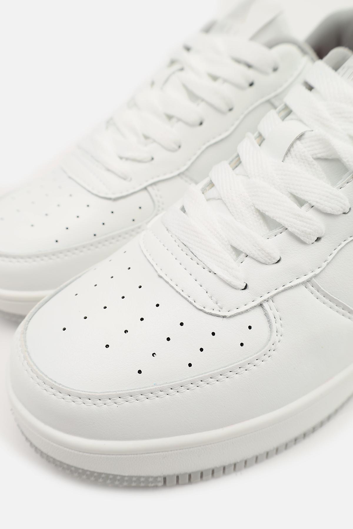 Кеди чоловічі ЦБ-00273249 р. 39,5 Білий (SKT001054031) - фото 4