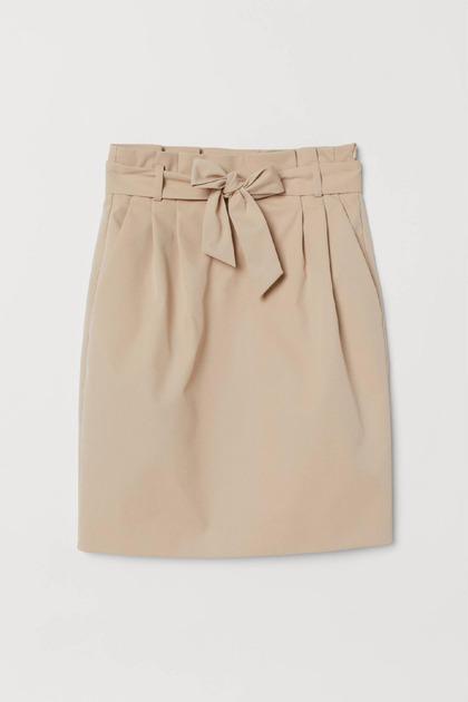 Юбка H&M 748284П р. 40 Бежевый