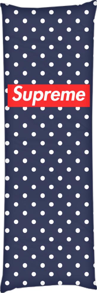 Подушка дакимакура Supreme в точку 40x100 см (13533645)