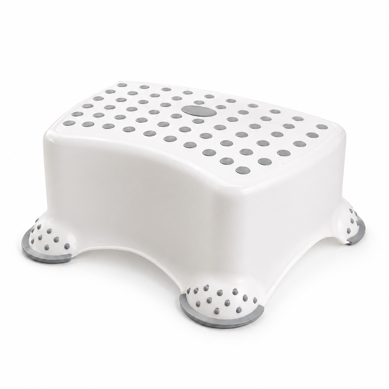 Ступень-подставка детская антискользящая 30x20x14 см Белый (093-WHITE)