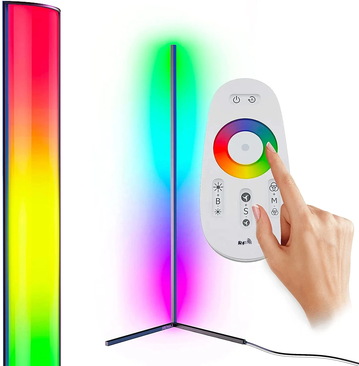 Торшер кутовий ArtEco Light на сенсорному пульті керування LED RGB (f6ef4b02) - фото 9