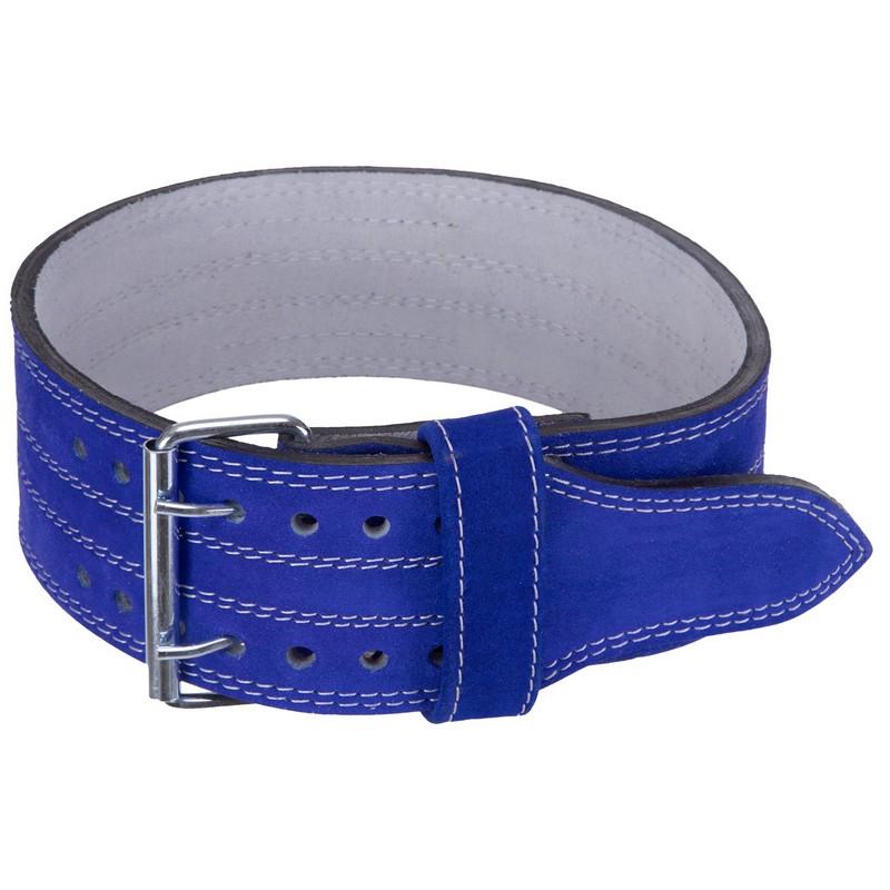 Пояс атлетический кожаный Zelart SB-165155 ширина 10 см S Синий (DR003974) - фото 2 Пояс атлетический кожаный Zelart SB-165155 ширина 10 см S Синий (DR003974) - фото 2