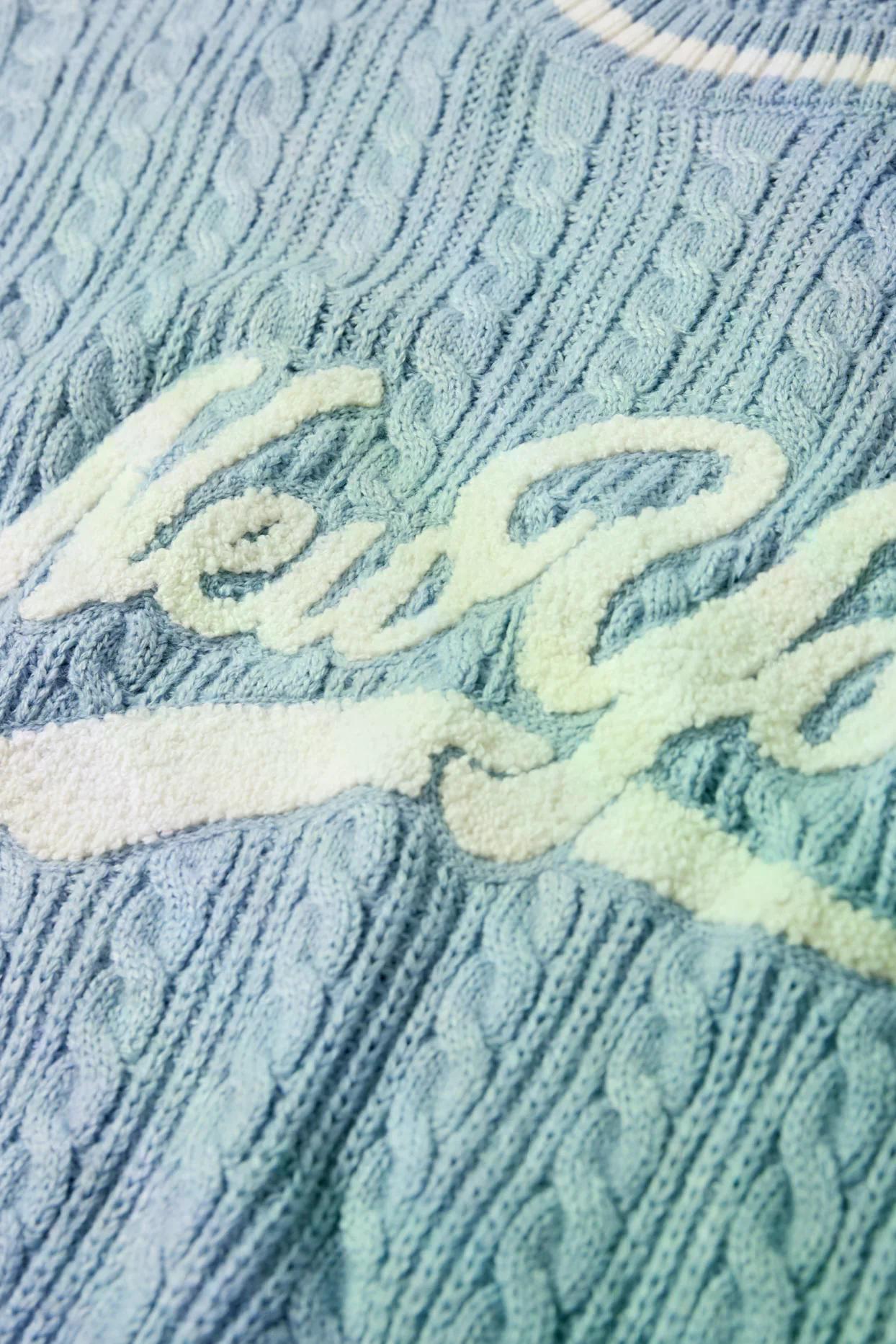 Светр в'язаний для дівчинки C&A 128 см Блакитний (25082735) - фото 3 Светр в'язаний для дівчинки C&A 128 см Блакитний (25082735) - фото 3