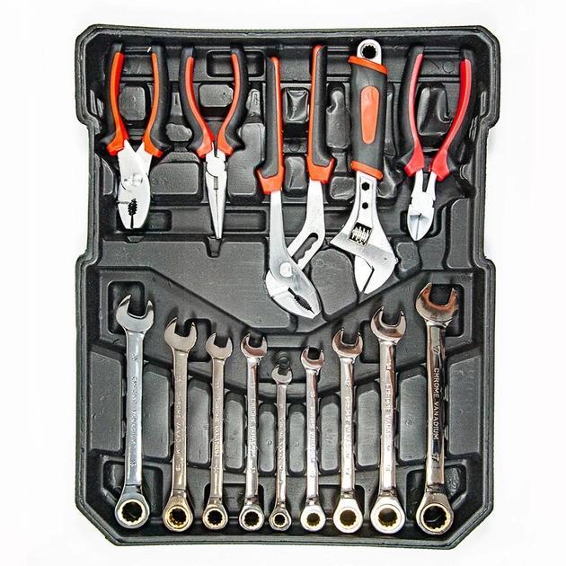 Набор инструментов в чемодане Rainberg 399 пр. (2053314589) - фото 6 Набор инструментов в чемодане Rainberg 399 пр. (2053314589) - фото 6