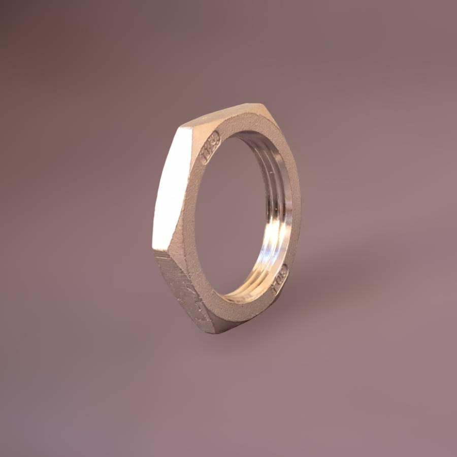 Контргайка нержавеющая муфтовая DN32 1"1/4 н/ж сталь AISI304 шестигранная резьба BSPP ГОСТ 8969-75 - фото 13 Контргайка нержавеющая муфтовая DN32 1"1/4 н/ж сталь AISI304 шестигранная резьба BSPP ГОСТ 8969-75 - фото 13