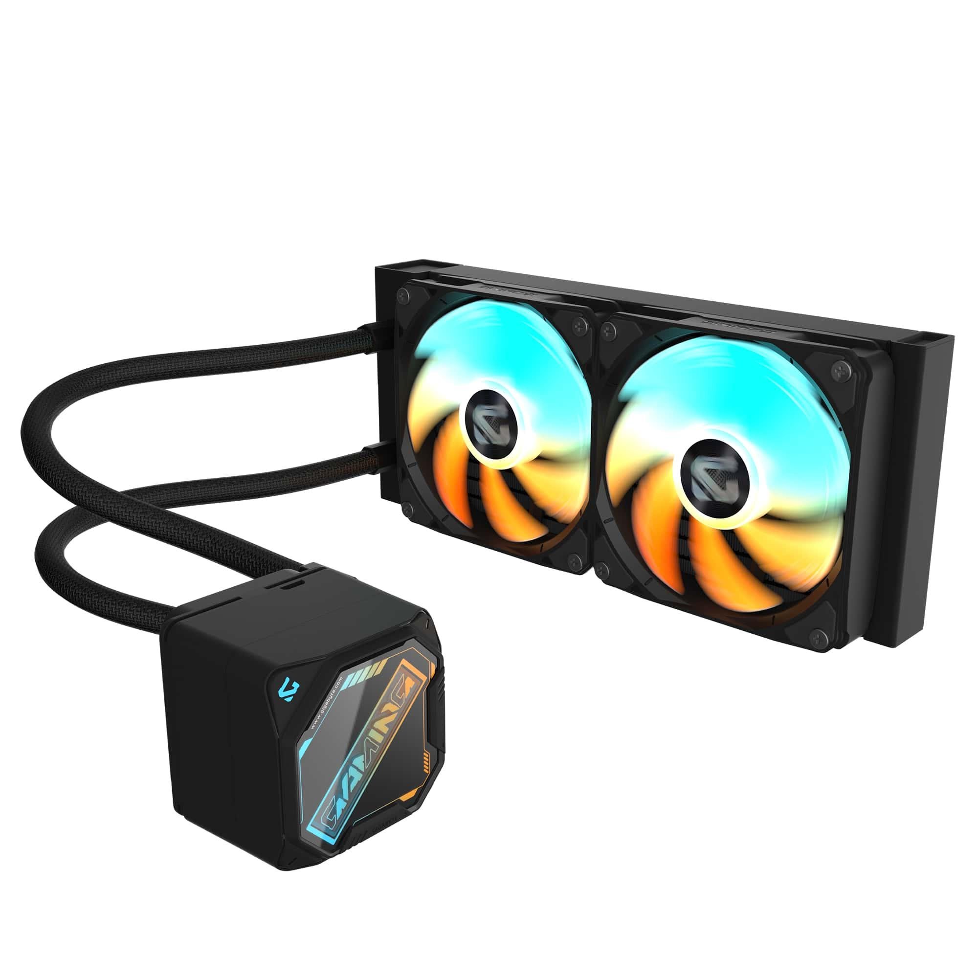 Система водяного охолодження Gigabyte Gaming 240 з вентиляторами 120 мм Black (GP-Gigabyte GME 240)