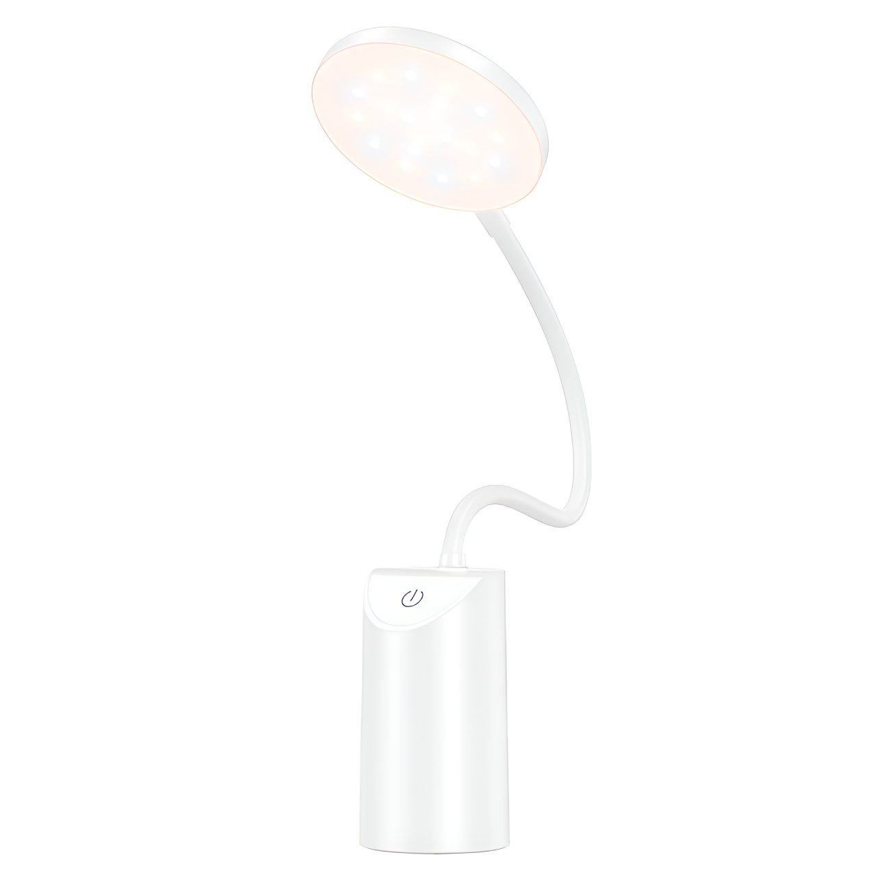 Світильник світлодіодний акумуляторний з гнучкою ніжкою Білий (25507836)