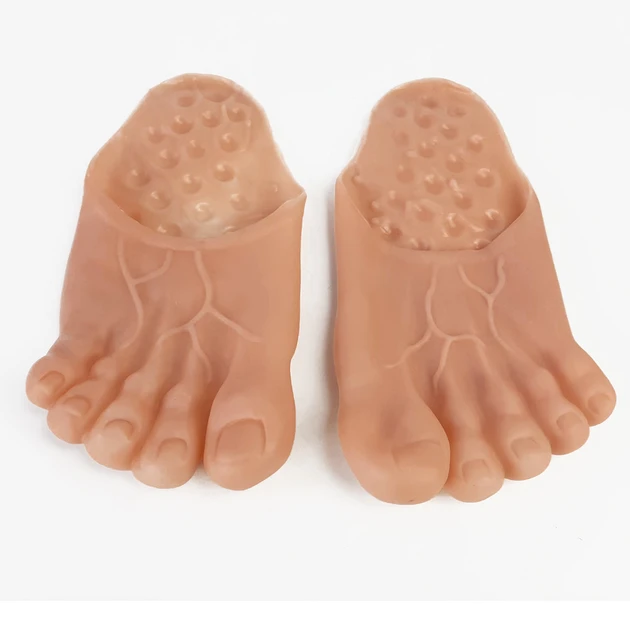 Шлепанцы в виде ног 21 см р. 33 (2451063136) - фото 2 Шлепанцы в виде ног 21 см р. 33 (2451063136) - фото 2