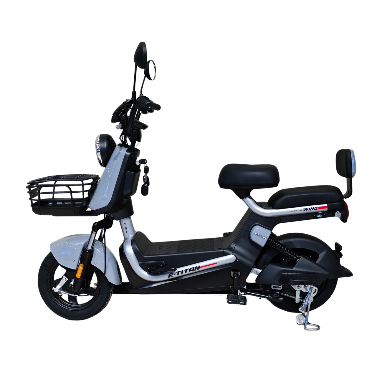 Электроскутер E-Titan Wind 14" Серый